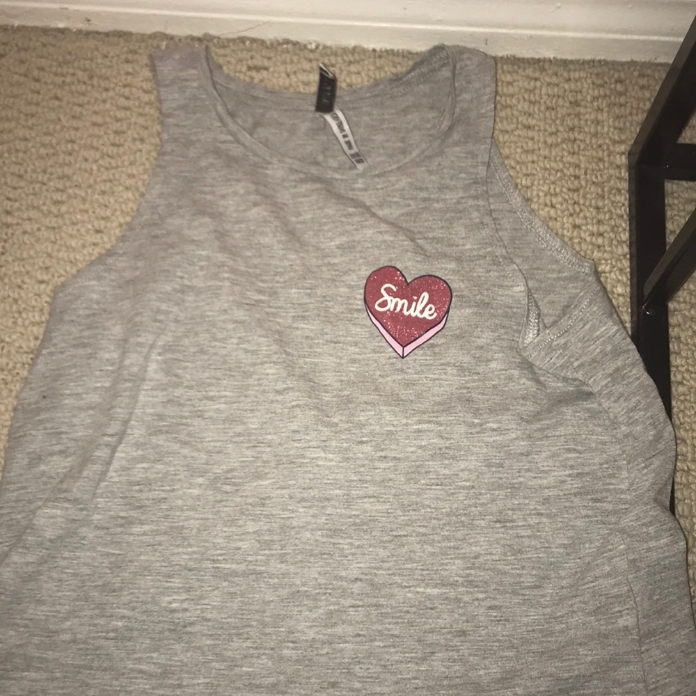 Girls crop top tank